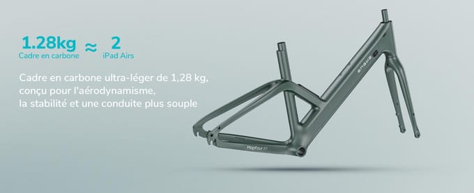 Vélo Électrique ENGWE - Équipé d'une alimentation 36V 10Ah, fonction d'assistance au pédalage, prend en charge la connectivité App et Bluetooth, autonomie de 100 km, N1 AIR St L vert