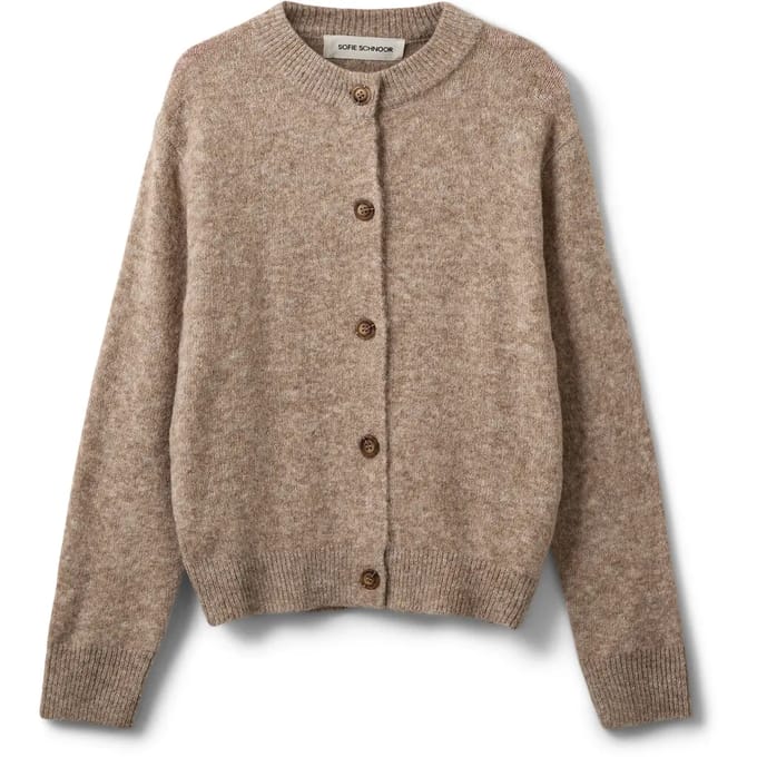 Sofie Schnoor - MauraSY Vest - Deer Melange - Maat 164