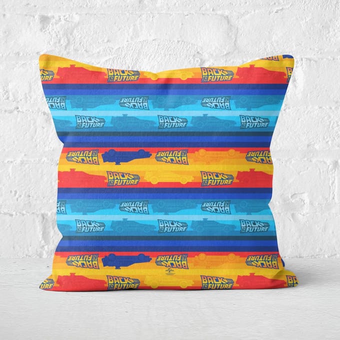 Back to the Future Square Cushion - 40x40cm - Soft Touch