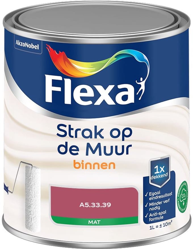 Flexa - Strak Op De Muur Binnen Mat - A5.33.39 - Mengverf - 1 L