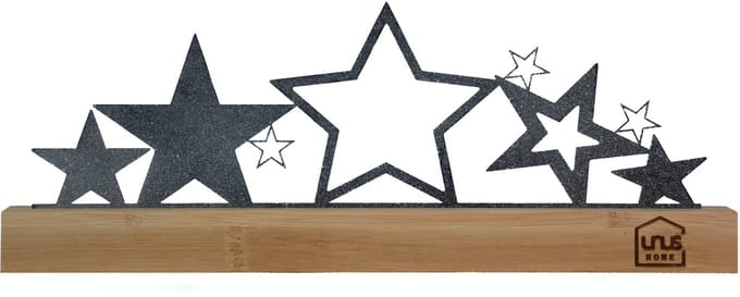 UNUS® Stander Ster kerstdecoratie metaal winterdecoratie