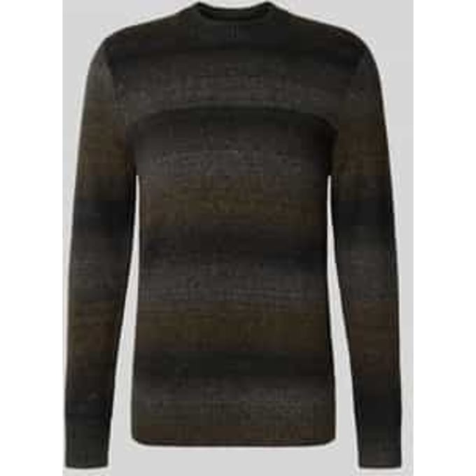 Gebreide pullover met ronde hals