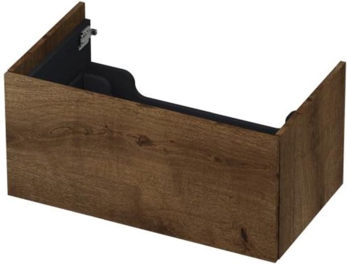 INK - Onderkast 1 Lade Push 2 Open Bestaande Uit - 800x450x376 Mm - Chocolate Fineer