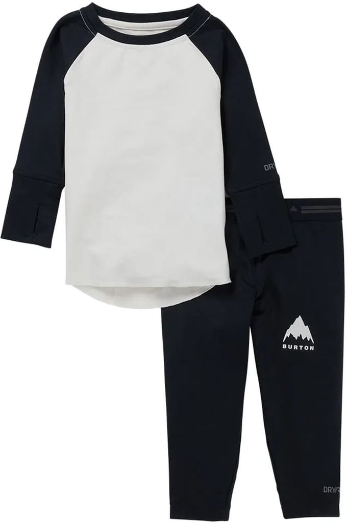 Burton Midweight Lange Mouwen Basislaagset Zwart 8 Years Kinderen