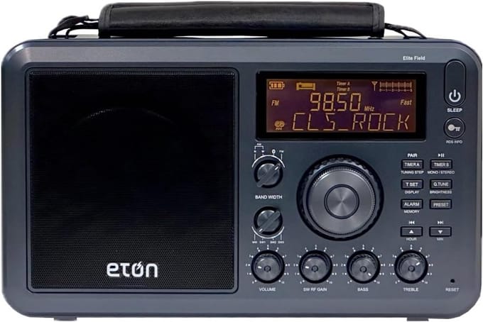 Desktop Radio Ontvanger AM FM Kortegolf met Bluetooth en DAB+ / HD Radio