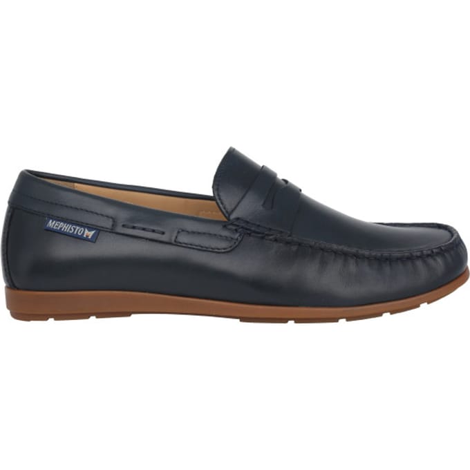 Mephisto Alyon - heren moccasin - Blauw - maat 40.5 (EU) 7 (UK)