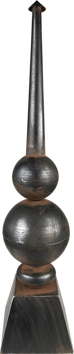 Clayre & Eef Decoratie Ornament 89 cm Zwart IJzer
