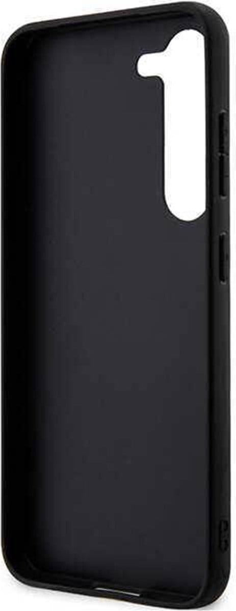 Ferrari Perforated Bottom Back Case - Geschikt voor Samsung Galaxy S23 Plus (S916) - Zwart