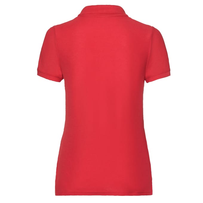 Fruit of the Loom Dames/dames 65/35 Poloshirt (Rood)