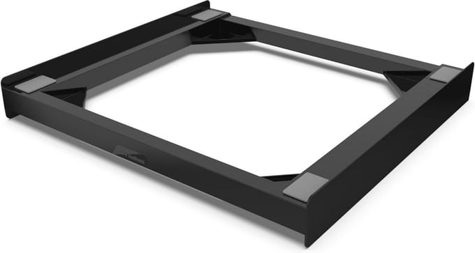 Overlapping Set voor Wasmachine en Droogtrommel - Pre-Assembled, TÜV SÜD Gecertificeerd, Zwart