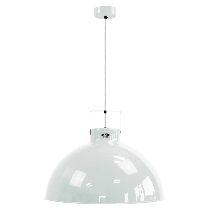 Jieldé Dante D675 hanglamp, wit, Ø 67,5 cm