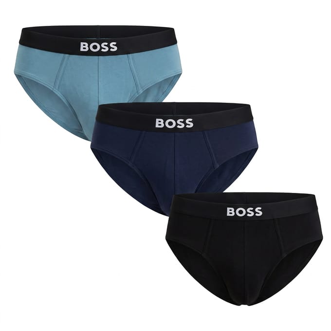 Verpakking van 3 Heren Elastische Katoenen Boxers 50546561