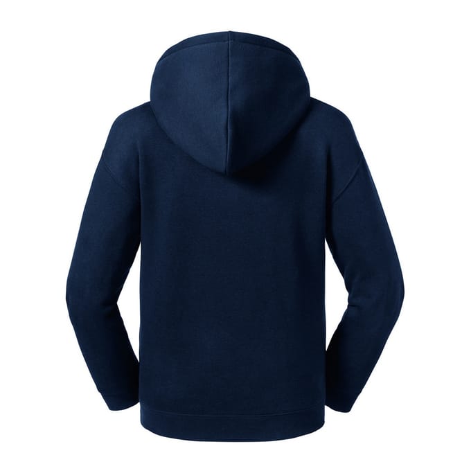 Russell Kinderen/kinderen Authentieke Sweatshirt met kap (Franse marine)