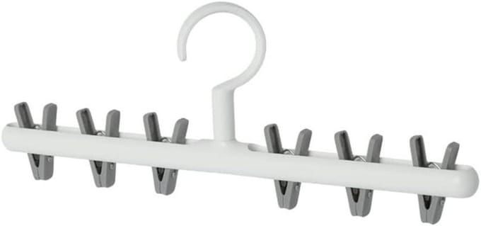 Wasknijper Hanger - Opbergrek - Kleding Drogen - Inklapbaar Ontwerp - Zie Afbeelding - Grijs