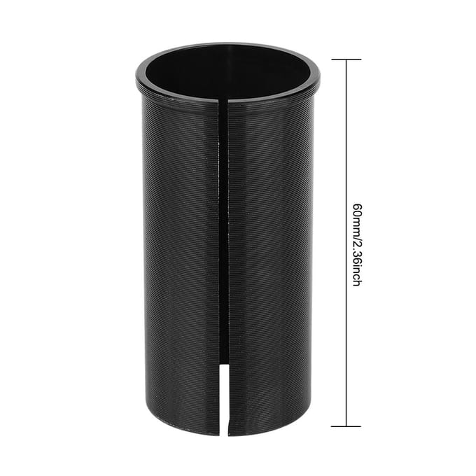 Aluminiumlegering Fiets Racefiets Zadelpen Buis Adapter 27.2mm naar 31.6mm gray
