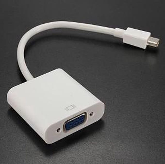 LuxeBass Thunderbolt Mini DP Dispplay naar VGA Adapter