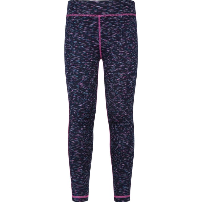Mountain Warehouse Meisjes Kayleigh II Space Dye Legging (Indigo)