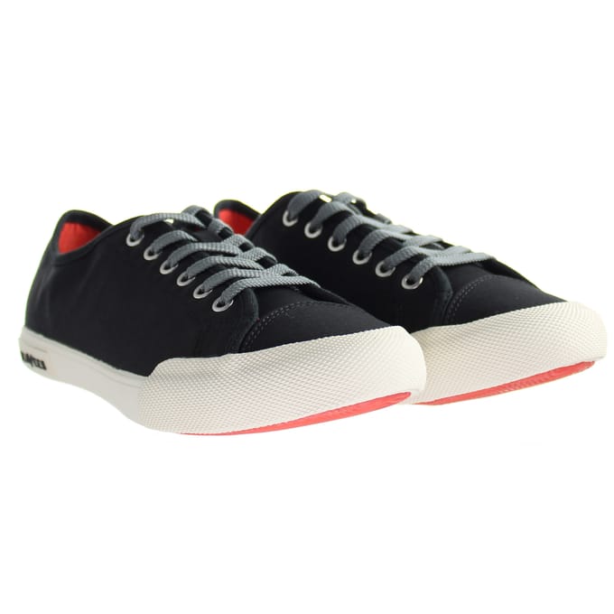 Seavees Army Issue Low Standard Zwarte Damesschoenen