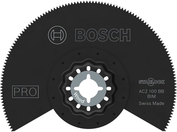 Bosch ACZ 100 BB - Segmentzaagblad - 100mm - Starlock - Bi-Metaal