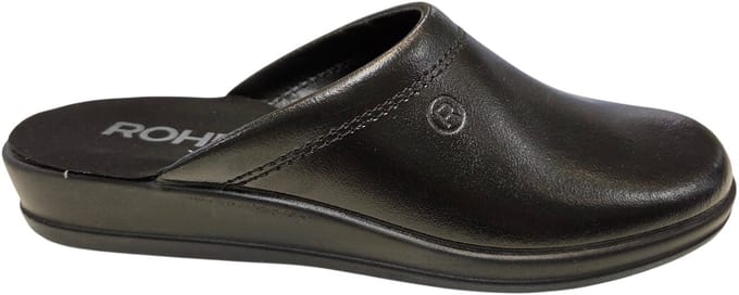Rohde heren pantoffel - Zwart - Maat 44