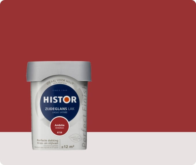 Histor Perfect Finish Lak Zijdeglans 0,75 liter - Ambitie