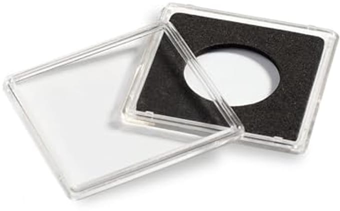 10 x Muntcapsules met binnendiameter 40 mm - Hoekig en krasbestendig