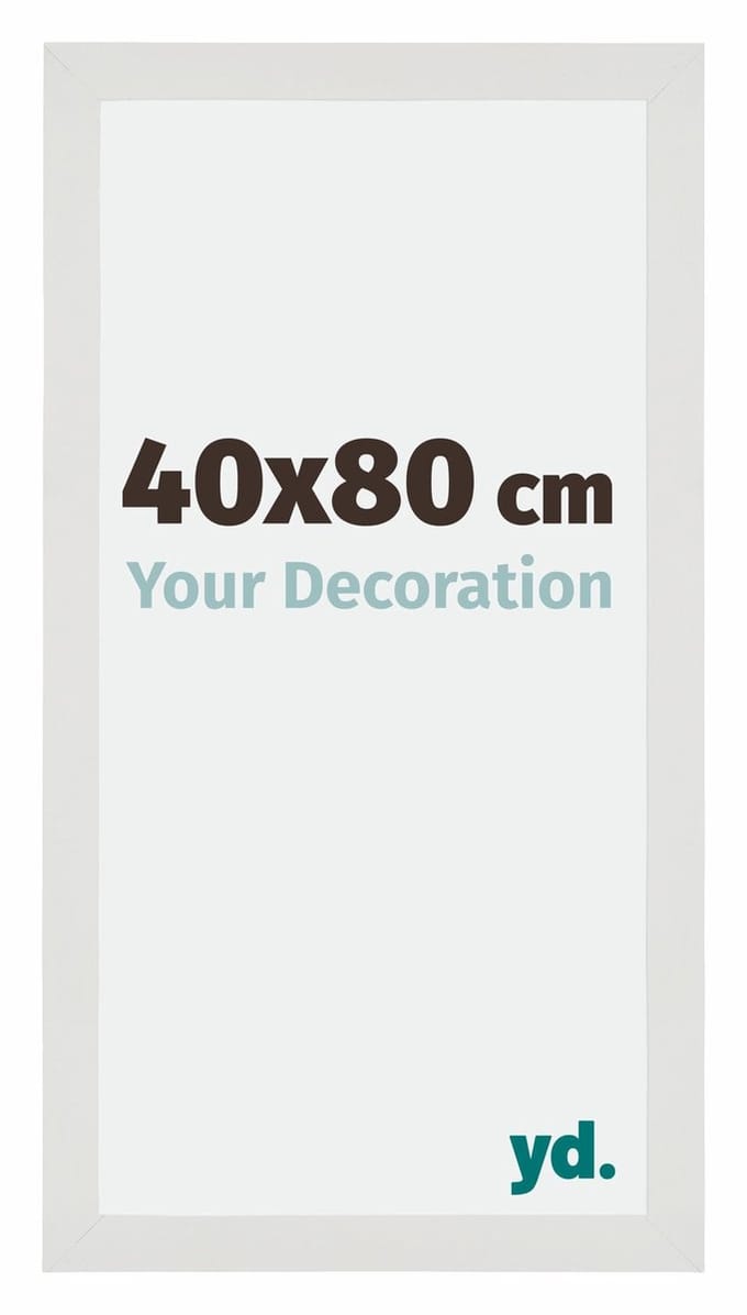Your Decoration - Fotolijst 40x80 cm - MDF - Wit Mat - Mura