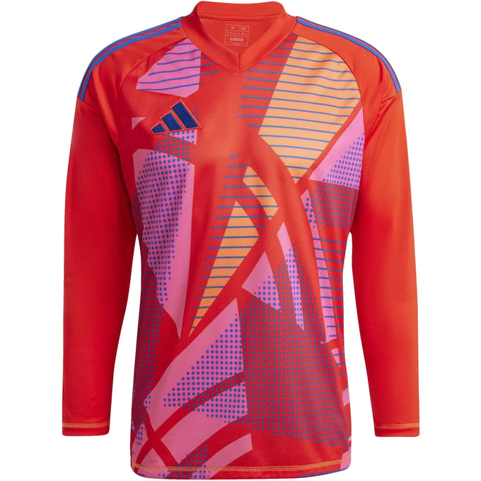 Adidas T24 C T-shirt Met Lange Mouwen Rood 2XL / Regular Man