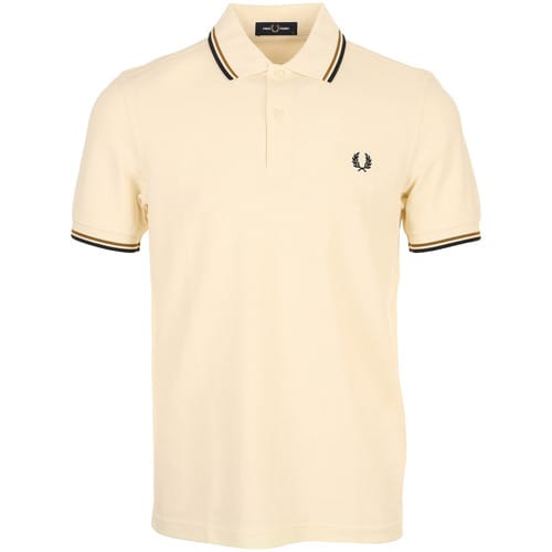 Polo Shirt Korte Mouw Fred Perry Twin Tipped
