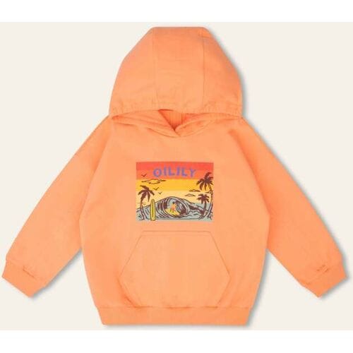 Oilily Harold Hoody- maat152/12yr Oranje Crush