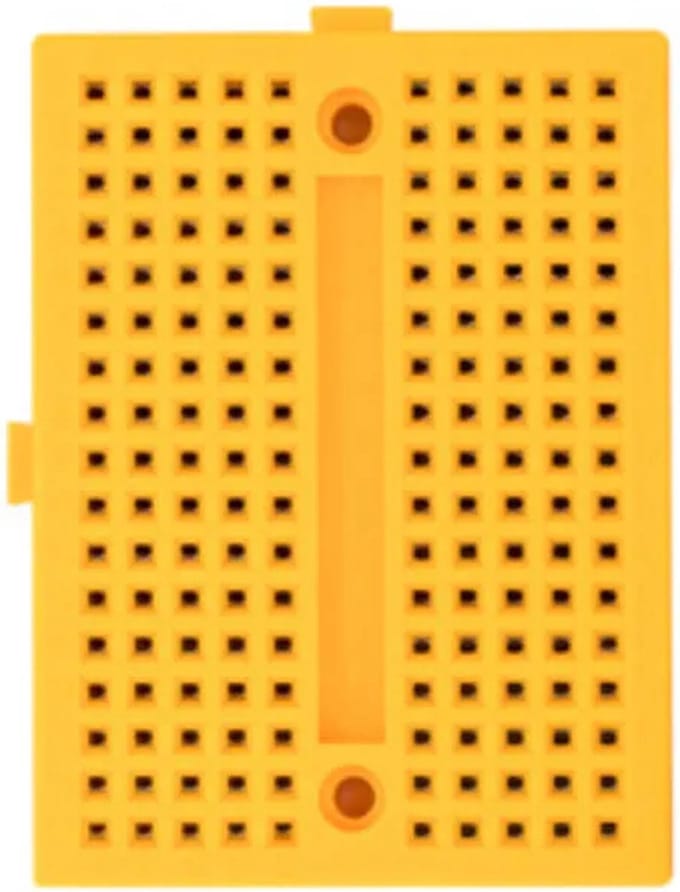 OTRONICÂ® Mini Breadboard 170 gaats voor prototyping Geel (connect)