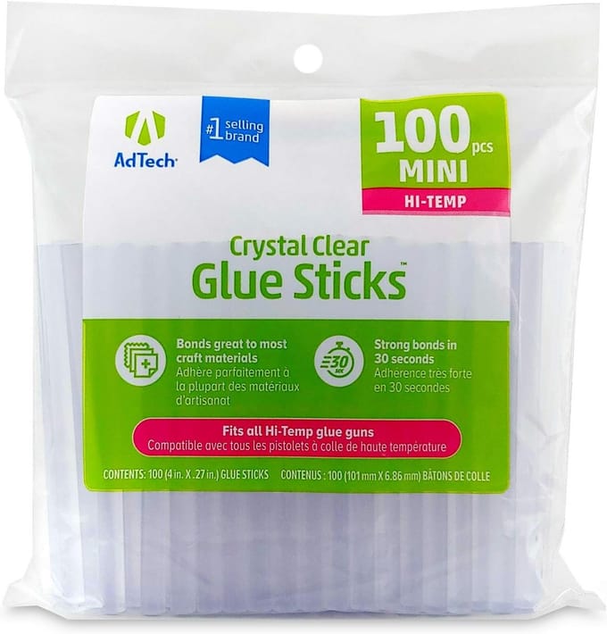 100x Grote Hoge Temperatuur Lijmsticks 71mm x 10mm voor Lijmpistool