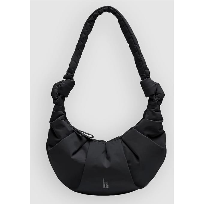 GOT BAG Pleat Moon Bag Small black