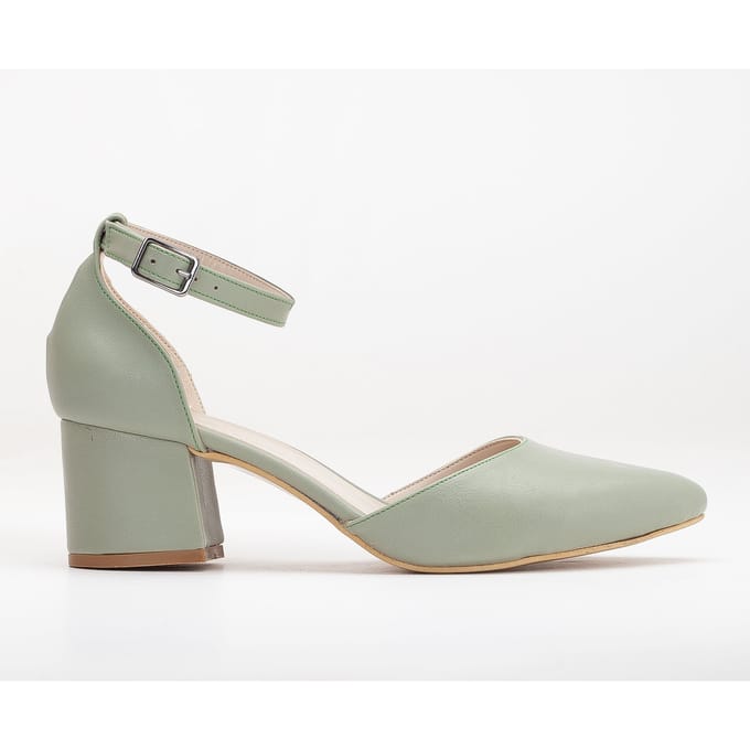 Marcelle Lage Blokhak Pumps