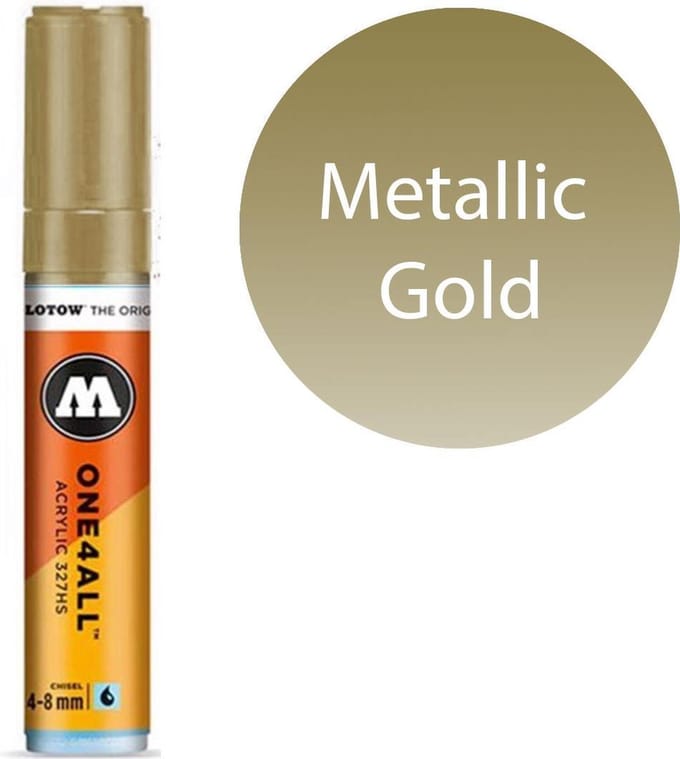 Molotow - One4All 4-8mm Marker Metallic Gold