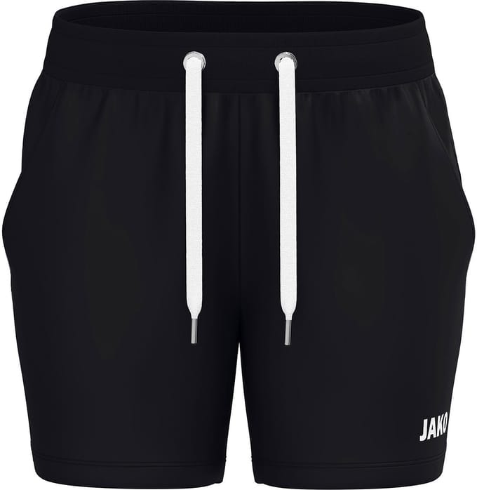 JAKO Joggingshort One Cotton damesmaten zwart 8501d-800