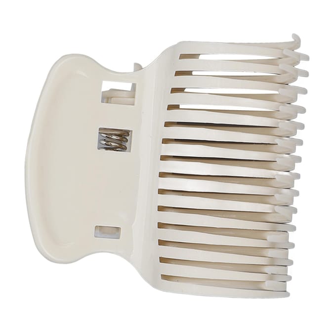 Lot de 12 pinces à cheveux de rechange pour bigoudis à chaud, pour sectionner les cheveux, style blanc white