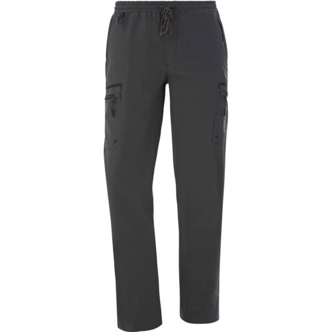 Jan Vanderstorm herren Cargobroek - 32 - donkergrijs - Plus Size