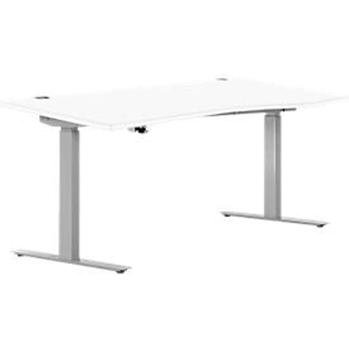 Zit-/stawerkplek, aanbouw rechts, B 1800 mm, wit