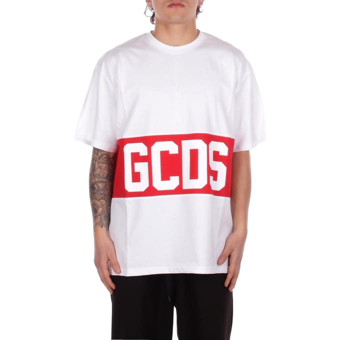 Gcds T-shirt en Polo wit rood