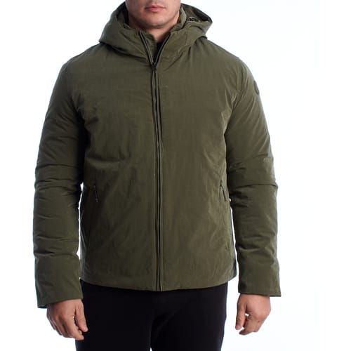 Heren Winter Gevoerde Jasje met Kap US40127003