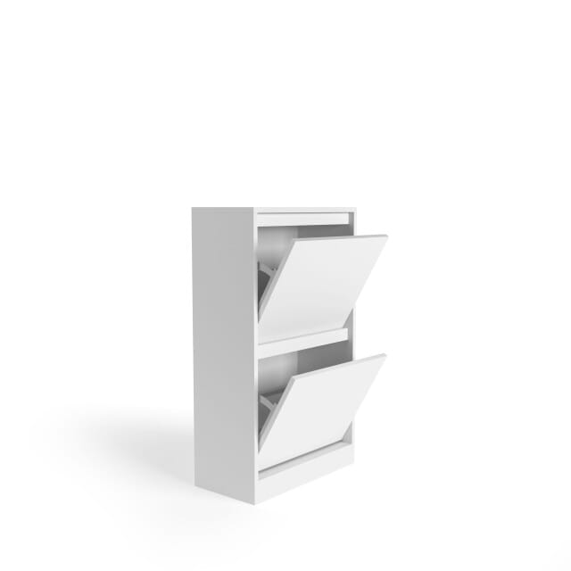 Wasophoogte Schoenenkast module z13- pure wit