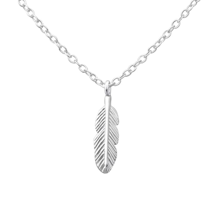 Montebello Ketting Beno Small - 925 Zilver E-Coating - Veer - 4x13mm - 45cm