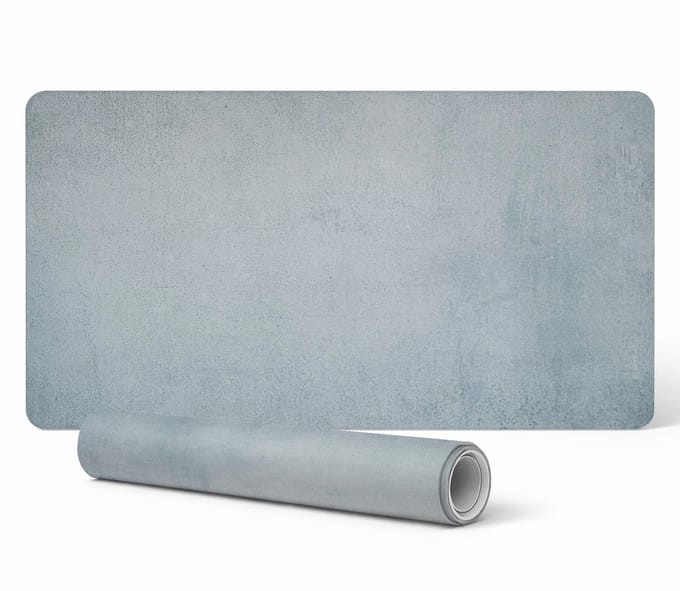 Elegante decoratieve bureauonderlegger met subtiele achtergrondstructuur 90x45 cm