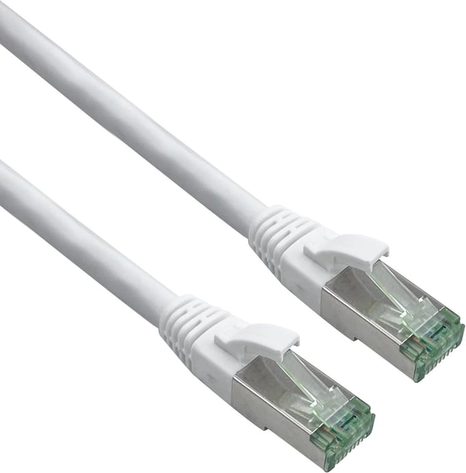 Helos 363749 netwerkkabel Wit 7,5 m Cat7 S/FTP (S-STP)