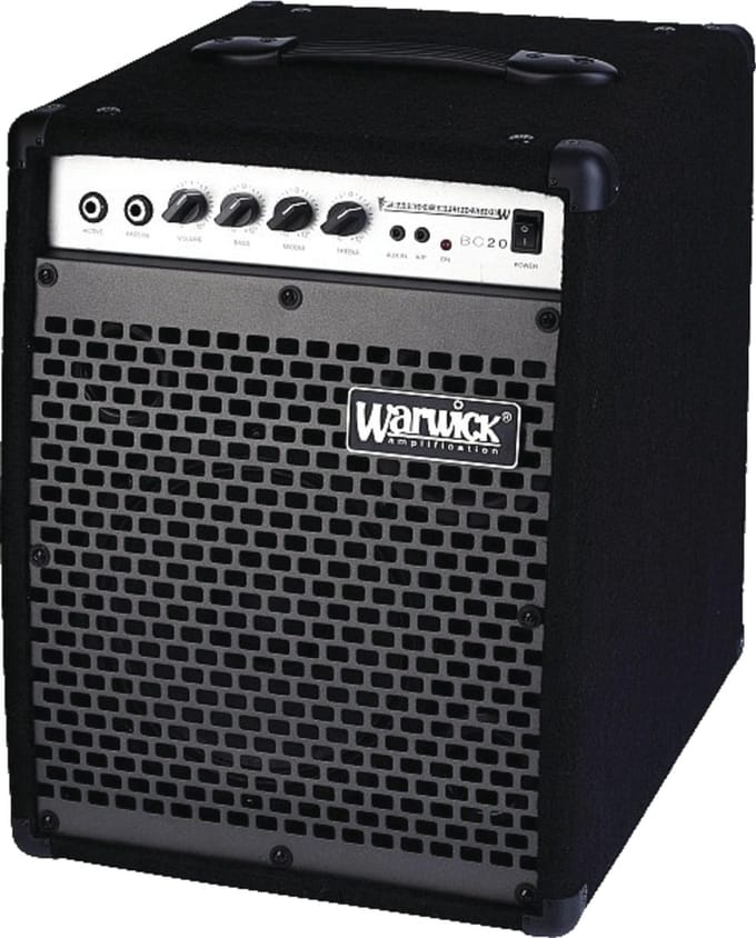 Warwick BC 20 basgitaarversterker-combo
