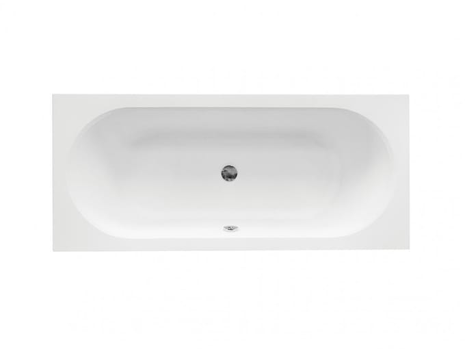 Badland VITAE ligbad 150 x 75 cm wit met styropor ombouw