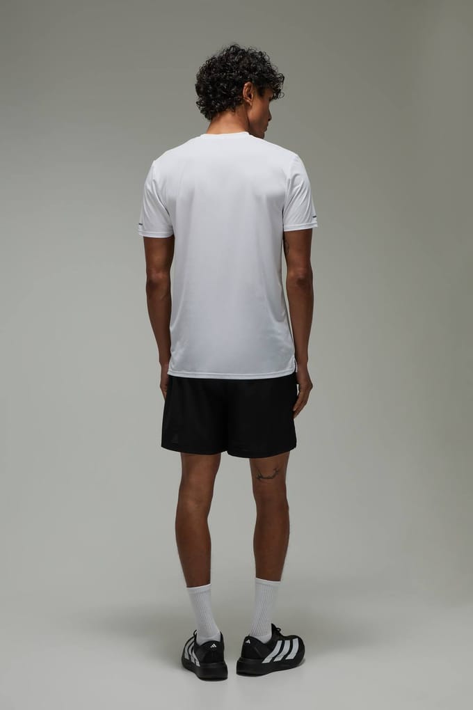 Gewoon Tempo Hardloop Regular Fit T-shirt | White | Size Medium