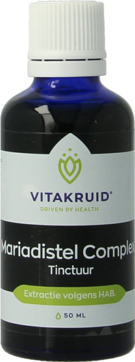 Vitakruid Mariadistel complex tinctuur Voedingssupplement - 50 ml