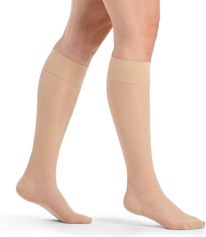 Sigvaris Delilah Steunkousen 70 Denier Dames Beige-Maat: 35 - 37